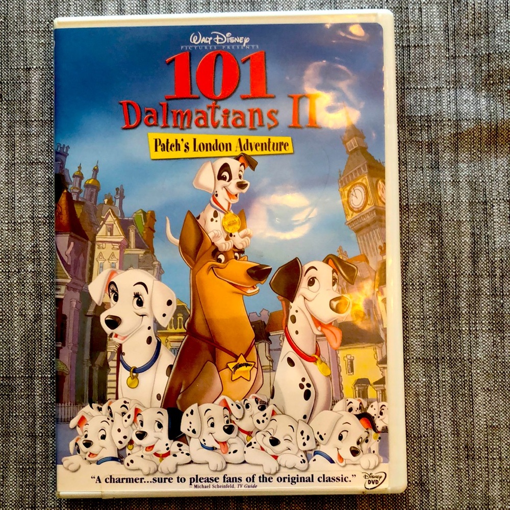 Walt Disney 101 Dalmatians ll Patch’s London Adventure DVD